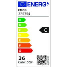 Emos EMOS LED žárovka Filament ED90 / E40 / 36 W (327 W) / 6 000 lm / neutrální bílá ZF5754