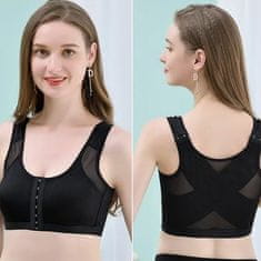 VivoVita Perfect Fit Bra – Podprsenka se zapínáním vpředu, černá, M