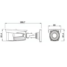 Eonboom 5MPx SONY Starvis IMX335 AHD/TVI/CVI varifokální kamera VI30K-500