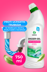 GRASS GRASS Digger-Gel Professional - prostředek na čištění odpadů, 0,75 ml