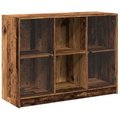 Vidaxl Příborník old wood 102 x 37 x 75,5 cm kompozitní dřevo