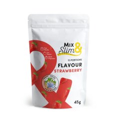 Mix & Slim Mix & Slim Příchuť jahoda 45g (15 porcí)