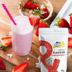 Mix & Slim Mix & Slim Příchuť jahoda 45g (15 porcí)