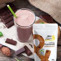 Mix & Slim Mix & Slim Příchuť čokoláda 45g (15 porcí)