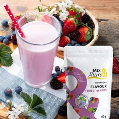 Mix & Slim Mix & Slim Příchuť lesní plody 45g (15 porcí)