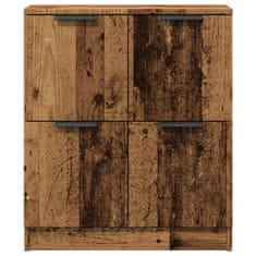 Vidaxl Příborník old wood 60 x 30 x 70 cm kompozitní dřevo