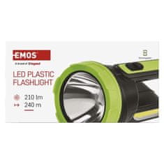 Emos EMOS LED nabíjecí svítilna, 210 lm, 1 800 mAh P2314