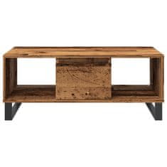 Vidaxl Konferenční stolek old wood 90x50x36,5 cm kompozitní dřevo