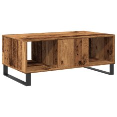 Vidaxl Konferenční stolek old wood 90x50x36,5 cm kompozitní dřevo