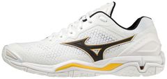 Mizuno WAVE STEALTH V / White / Black / Lemon Chrome / 50.0/14.0