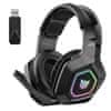 Onikuma B100 RGB Bluetooth Wireless Gaming Headset Black