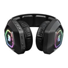 Onikuma B100 RGB Bluetooth Wireless Gaming Headset Black