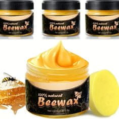 HOME & MARKER® Univerzální leštidlo na nábytek, vosk vhodný pro všechny dřevěné povrchy | BEEWAX