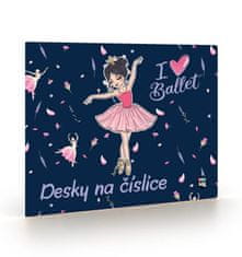 Desky na číslice - Baletka