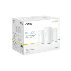 TP-Link Deco BE56 brezžični usmerjevalnik/ dostopna točka, 2,5 GB, Wi-Fi7, 3 kosi (BE9300)