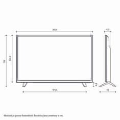 TCL UHD QLED televize 98X955 Mini