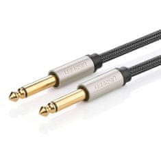 Ugreen AV128 audio kabel 6.35mm jack 1m, šedý