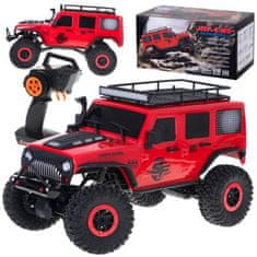 WL Toys RC auto 104311 Rock Crawler 1:10 červené KX5134