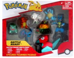 Jazwares Pokémon Battle Figure Multi-Pack Battle Ready 8pcs 5cm