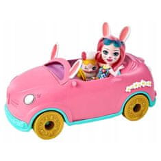 Mattel Enchantimals panenka autíčko králíček Bree Bunnymobile příslušenství autíčko ZA5468