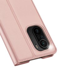 Dux Ducis Skin knížkové pouzdro na Xiaomi Poco F3 / Mi 11i pink