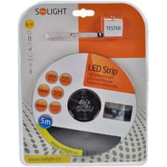 Solight  LED pásek s testrem, 5m, sada s 12V adaptérem, 4,8W/m, IP20, 3000K teplá bílá