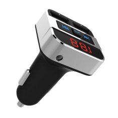 Solight  FM transmitter s bluetooth připojením do auta, 2x USB + handsfree