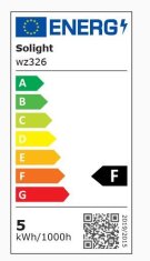 Solight  LED SMART WIFI reflektor PAR16 5W/230V/GU10/RGB+CCT/400Lm/120°/Dim