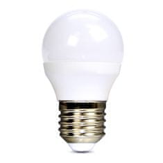 Solight  LED žárovka miniglobe matná G45 6W, E27, 3000K, 510lm