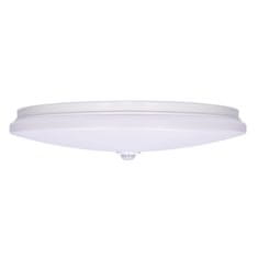 Solight  LED stropní světlo PLAIN s PIR sensorem, 18W, 1260lm, 3000K, kulaté, 33cm