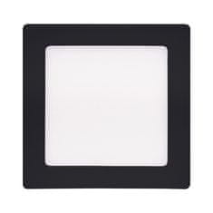 Solight  LED mini panel CCT, přisazený, 12W, 900lm, 3000K, 4000K, 6000K, čtvercový černý