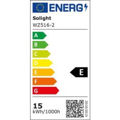 Solight  LED žárovka klasický tvar A65 15W, E27, 4000K, 220°, 1650lm