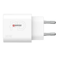 Skross  USB-C nabíjecí adaptér Power charger 30W EU, Power Delivery, typ C