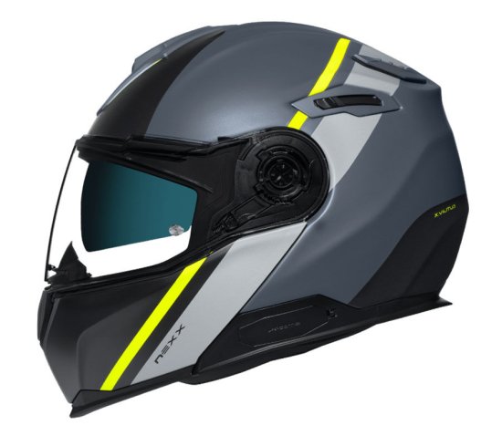 Nexx Helma na moto X.VILITUR STIGEN grey/neon MT