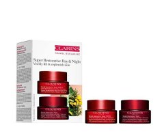 Clarins Dárková sada péče pro zralou pleť Super Restorative Day & Night