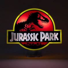 Paladone Lampička - Jurassic Park Logo 20 cm 