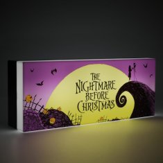 Paladone Lampička - Nightmare Before Christmas Logo 30 cm