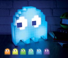 Paladone Lampička - Pac-Man Ghost V2 měnící barvy 20 cm