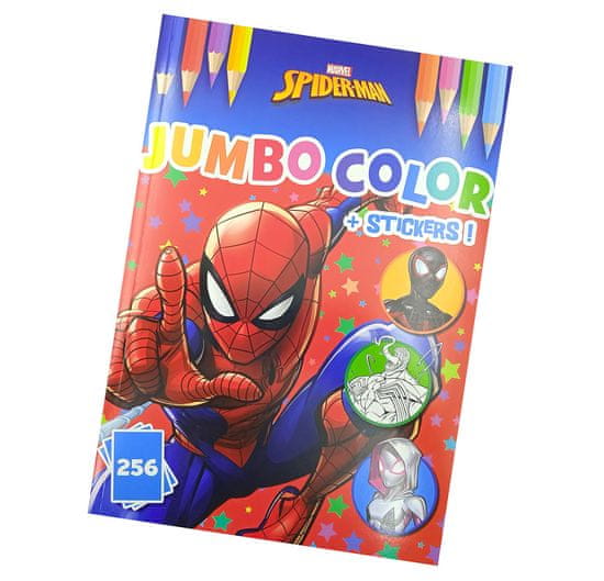 EXCELLENT Maxi omalovánky Marvel Jumbo - Spiderman