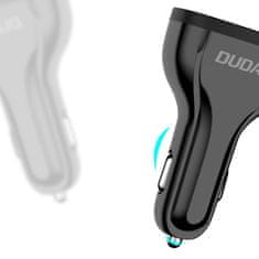 DUDAO CL adaptér Dudao R7S 3 x USB Quick Charge 3.0 QC 3.0 2,4A 18W black