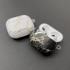 Kingxbar Marble Series pouzdro na AirPods 3. Generace Marble black