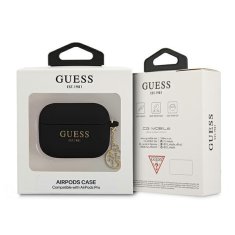 Guess GUAPLSC4EK pouzdro na Airpods PRO black Charm Collection