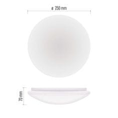 Emos EMOS LED přisazené svítidlo TIVI, A CLASS, kruhové bílé 5,5W, IP44, neutrální bílá ZM3405