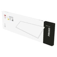 Emos EMOS LED panel PROXO 30x120, obdélníkový vestavný bílý, 33W, neutrální bílá ZB3124