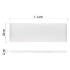 Emos EMOS LED panel PROXO 30x120, obdélníkový vestavný bílý, 33W, neutrální bílá ZB3124