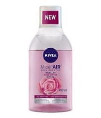 Nivea Dvoufázová micelární voda s růžovou vodou (Micellar Rose Water) 400 ml