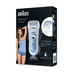 Braun Holicí strojek Silk&Soft LS5160, modrý