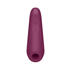 Satisfyer - Curvy 1+ Air Pulse Stimulator + Vibration White - Červená