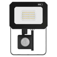 Emos EMOS LED reflektor SIMPO s pohybovým čidlem, 20 W, černý, neutrální bílá ZS2323