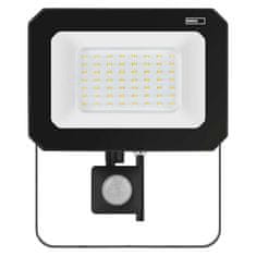 Emos EMOS LED reflektor SIMPO s pohybovým čidlem, 50 W, černý, neutrální bílá ZS2343